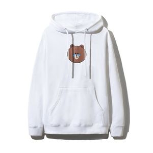 ASSC Line x Assc Sally Duck White Hoodie Open Bag